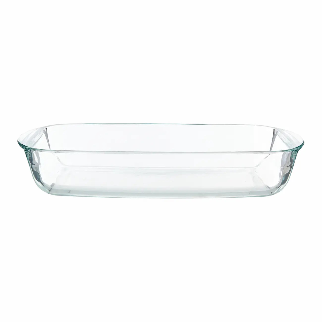 TRAVESSA REFRATRÁRIA COM TAMPA 39 CM X 24 CM DOLIA GLASS - INCOLOR/CAMELO - Foto 4