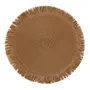 LUGAR AMERICANO 38 CM RASTILHO - BEGE - Foto 1