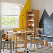 RÉGUA INFANTIL 130 CM ANIMADINHOS - AMARELO/CORES FUSION - Foto 3