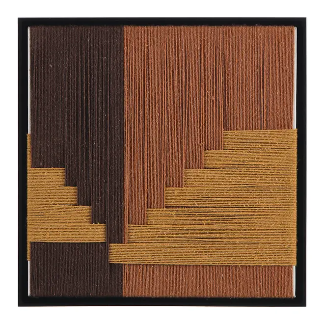 QUADRO 40 CM X 50 CM AMANTIKIR I - PRETO/MULTICOR - Foto 2