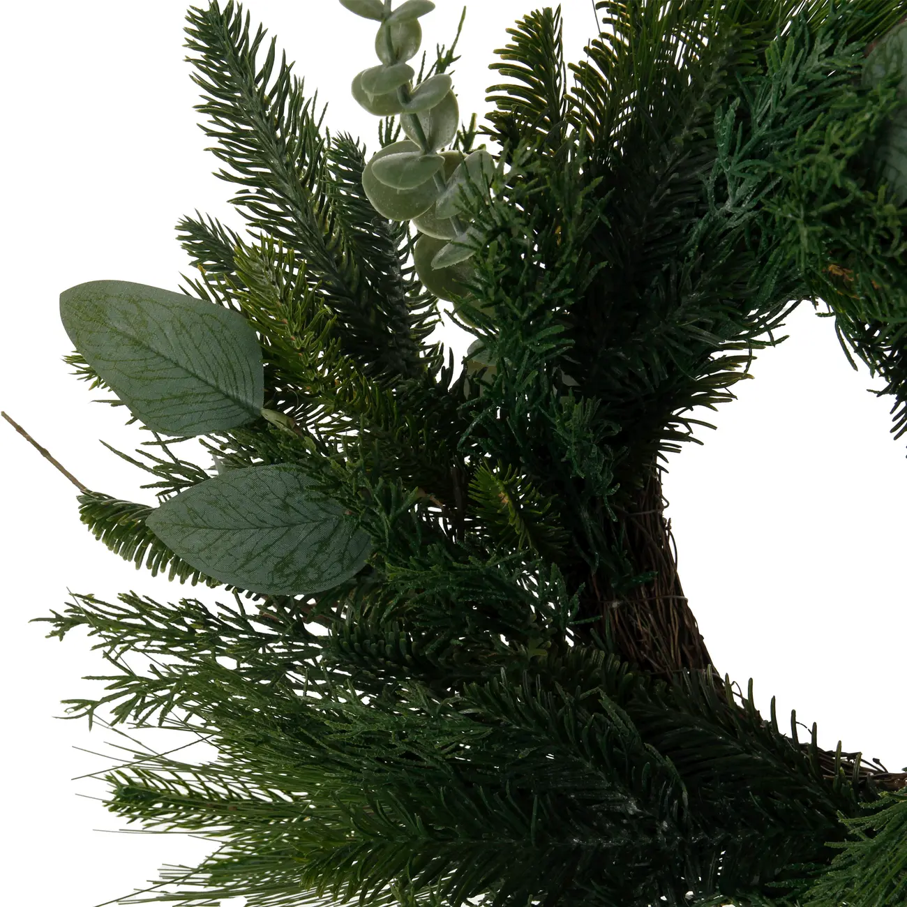 GUIRLANDA PINHEIRO 40 CM VILAREJO NOEL - VERDE - Foto 4