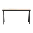 MESA 1,50 M X 60 CM COM CAIXA PARA CONECTIVIDADE ALETA