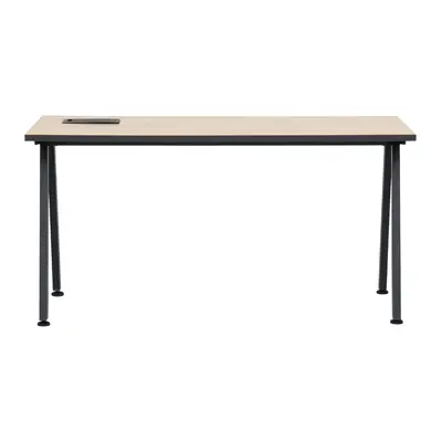 MESA 1,50 M X 60 CM COM CAIXA PARA CONECTIVIDADE ALETA