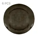 JOGO DE PRATO FUNDO C/6 PÇS GEO ORGÂNICO