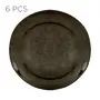 JOGO DE PRATO FUNDO C/6 PÇS GEO ORGÂNICO
