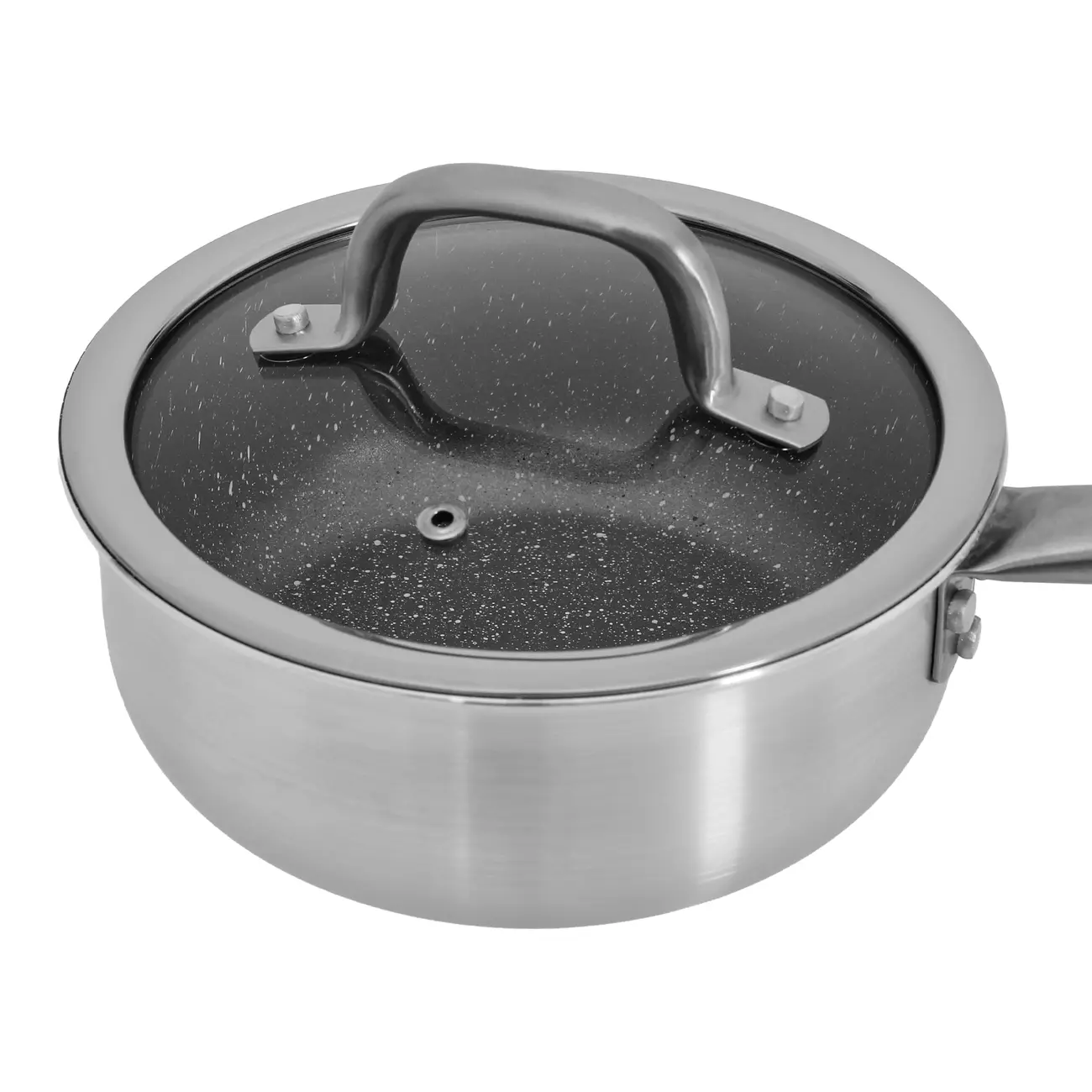 PANELA INDUÇÃO 18 CM PATELLAS - INOX/KONKRET - Foto 11