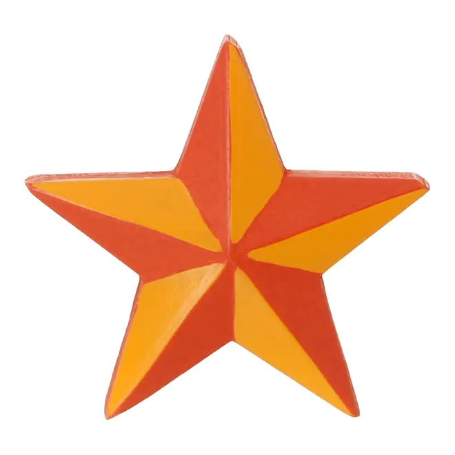 ADORNO ESTRELA 11 CM COLORFUN XMAS - SORBET DE MANGA/VERMELHO - Foto 1