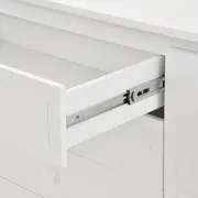 CÔMODA 4 GAVETAS/1 PORTA 1,22 M X 50 CM MON DIEU - BRANCO - Foto 12
