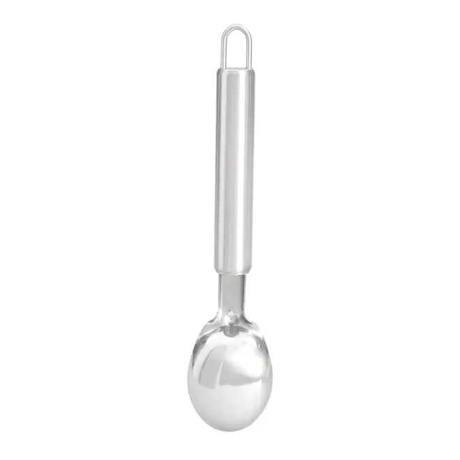 COLHER PARA SORVETE 20 CM ELLIP - INOX - Foto 4