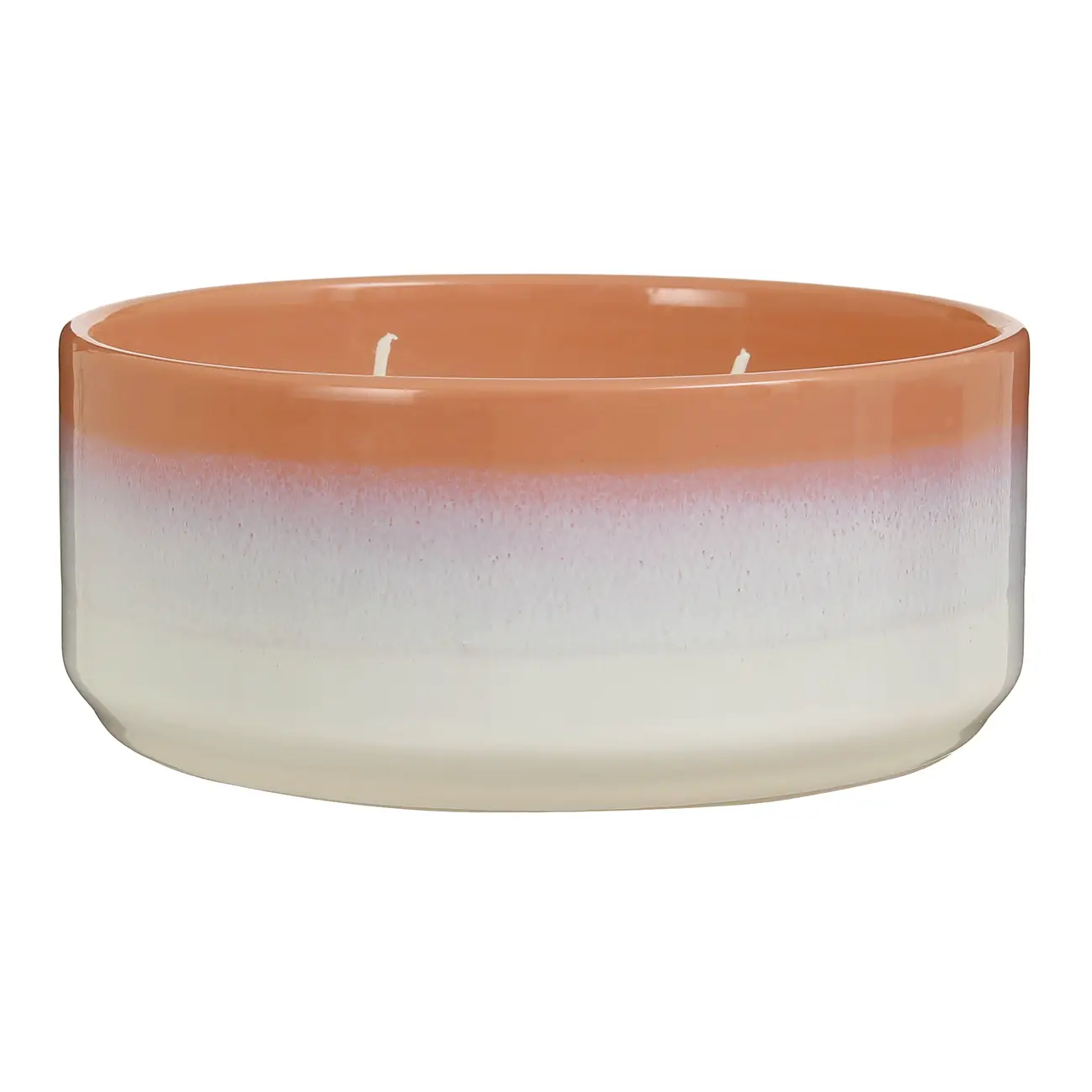 VELA POTE MÉLANGE 6 CM - OFF WHITTE/VIN ROSE - Foto 1