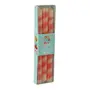 KIT COM 3 VELAS CASTIÇAL COLORFUN XMAS - VERMELHO/BRANCO - Foto 3