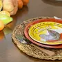 PRATO SOBREMESA MEMÓRIA INTERIOR - AMARELO/MULTICOR - Foto 4