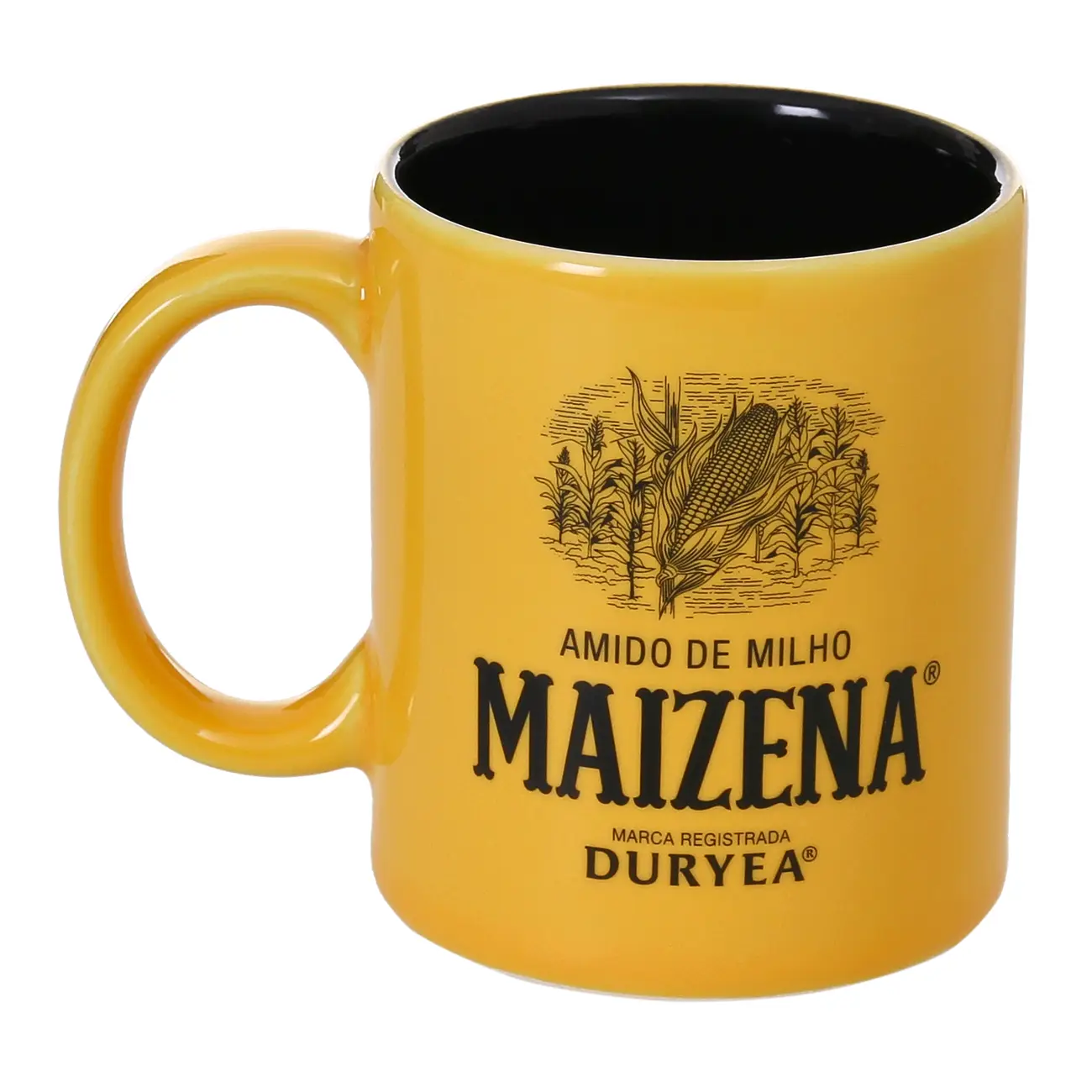 CANECA 300 ML MAIZENA - AMARELO/PRETO - Foto 4