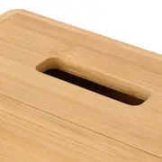 PORTA-LENÇOS DE PAPEL BAMBOO - BAMBU - Foto 9