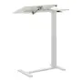 MESA LATERAL REGULÁVEL 80 CM X 40 CM COUCH WORKING - BRANCO/BRANCO - Foto 4