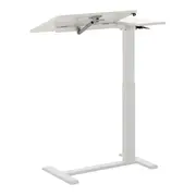 MESA LATERAL REGULÁVEL 80 CM X 40 CM COUCH WORKING - BRANCO/BRANCO - Foto 4
