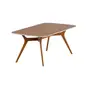 MESA DE JANTAR 1,80 M X 1 M ORGANIC - FREIJÓ/BRANCO - Foto 12