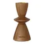 SUPORTE VELA/CASTIÇAL 11 CM ACÁCIA - ACÁCIA/OURO - Foto 1