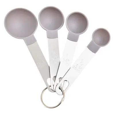 KIT COM 4 COLHERES MEDIDORAS PRATIC