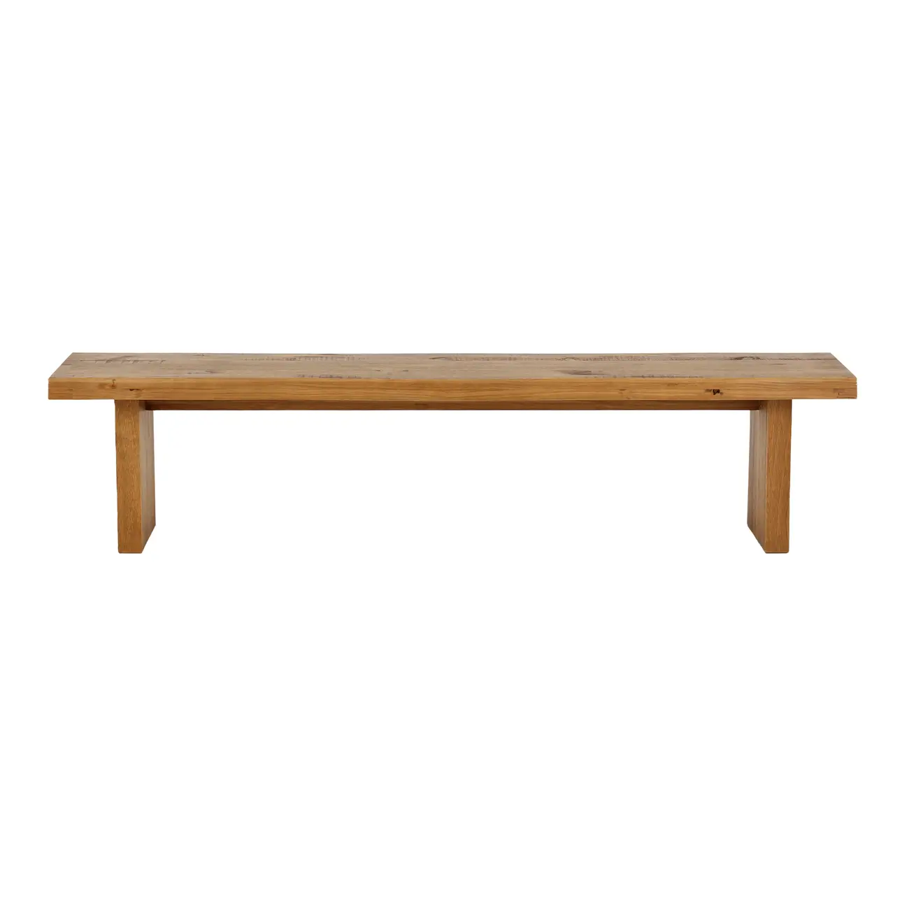 BANCO 4 LUGARES PLANK - AMÊNDOA RÚSTICA - Foto 1