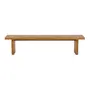 BANCO 4 LUGARES PLANK - AMÊNDOA RÚSTICA - Foto 1