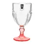 TAÇA ÁGUA/VINHO 340 ML CAVEIRA - INCOLOR/LARANJA - Foto 1