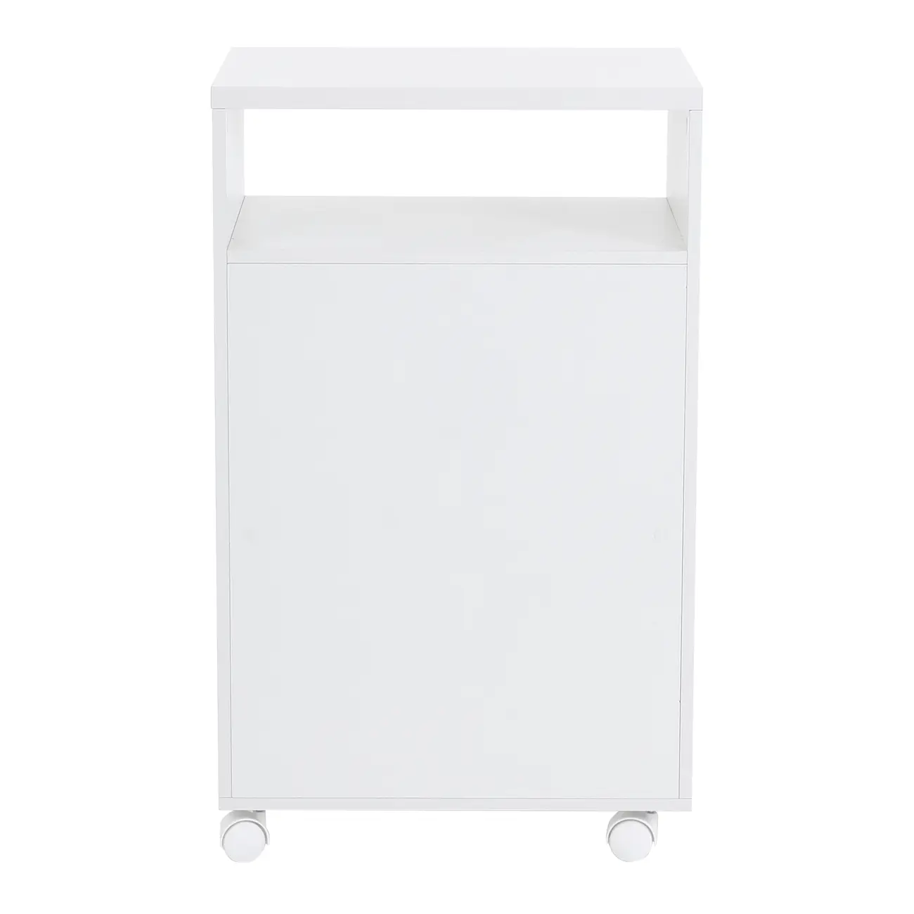CARRINHO 2 PORTAS 55 CM X 42 CM PRÁTICA - BRANCO - Foto 8