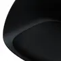 CADEIRA HOME OFFICE CONCA - PRETO/PRETO - Foto 6