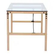 MESA DE ESCRITÓRIO 1,60 M X 75 CM PONTES - OAK FEEL/GRAFITE SATIN - Foto 5