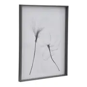 QUADRO 69 CM X 84 CM X-RAY FLOWERS II - KONKRET/BRANCO - Foto 2
