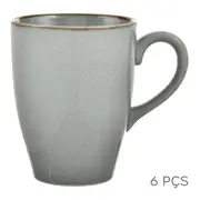 JG DE CANECA 350ML C/6 PEÇAS MARURU - BLEU CENDRÉ - Foto 1