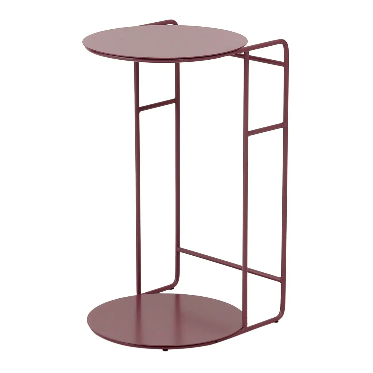 MESA LATERAL 33 CM X 36 CM NOLA - RUBY MOCHA - Foto 2