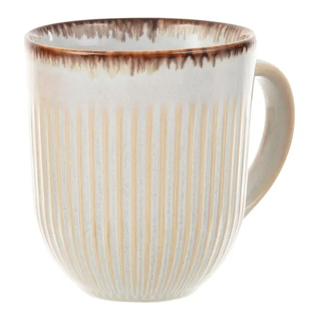 CANECA 380 ML VERSAILLES - CINZA/MARROM - Foto 3