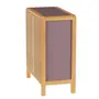 CÔMODA 4 GAVETAS 90 CM X 45 CM KANT - RUBY MOCHA/AMÊNDOA - Foto 4