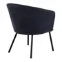 POLTRONA FLAPPER - PRETO/GALAXY BLUE - Foto 4