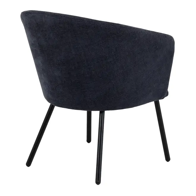 POLTRONA FLAPPER - PRETO/GALAXY BLUE - Foto 4