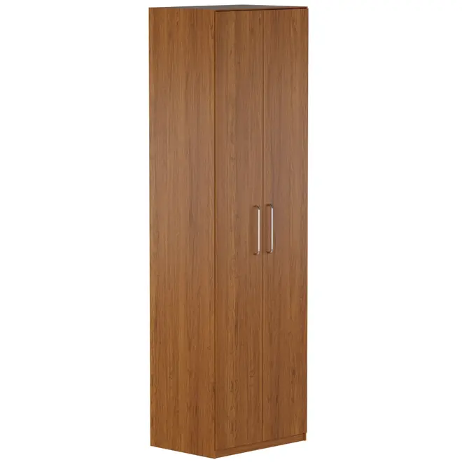 GUARDA-ROUPA 2 PORTAS 5 PRATELEIRAS 35 MAXIMUS - FREIJÓ - Foto 14