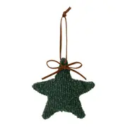 PINGENTE ESTRELA 11 CM VILAREJO NOEL - CIPRESTE - Foto 1