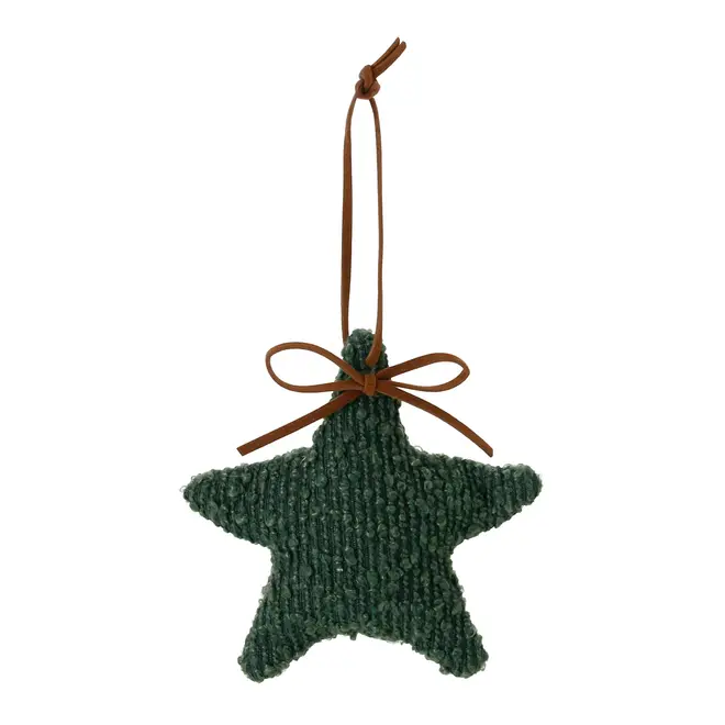 PINGENTE ESTRELA 11 CM VILAREJO NOEL - CIPRESTE - Foto 1