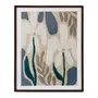 QUADRO II 50 CM X 40 CM FLORA - CASTANHO/ENGLISH GREEN - Foto 1