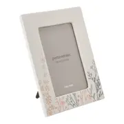 PORTA-RETRATO 10 CM X 15 CM FLORAISON - BRANCO/VIN ROSE - Foto 2