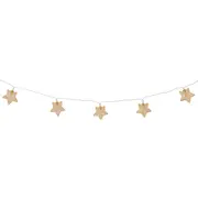 CORDÃO LED ESTRELA COM 10 LUZES VILAREJO NOEL - CREAM - Foto 1
