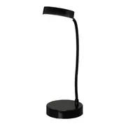 LUMINÁRIA DE MESA LED RECARREGÁVEL PUCK - PRETO - Foto 3
