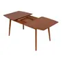 MESA DE JANTAR EXTENSÍVEL 1,36 M/1,76 M X 90 CM OREGON - NOZES - Foto 9