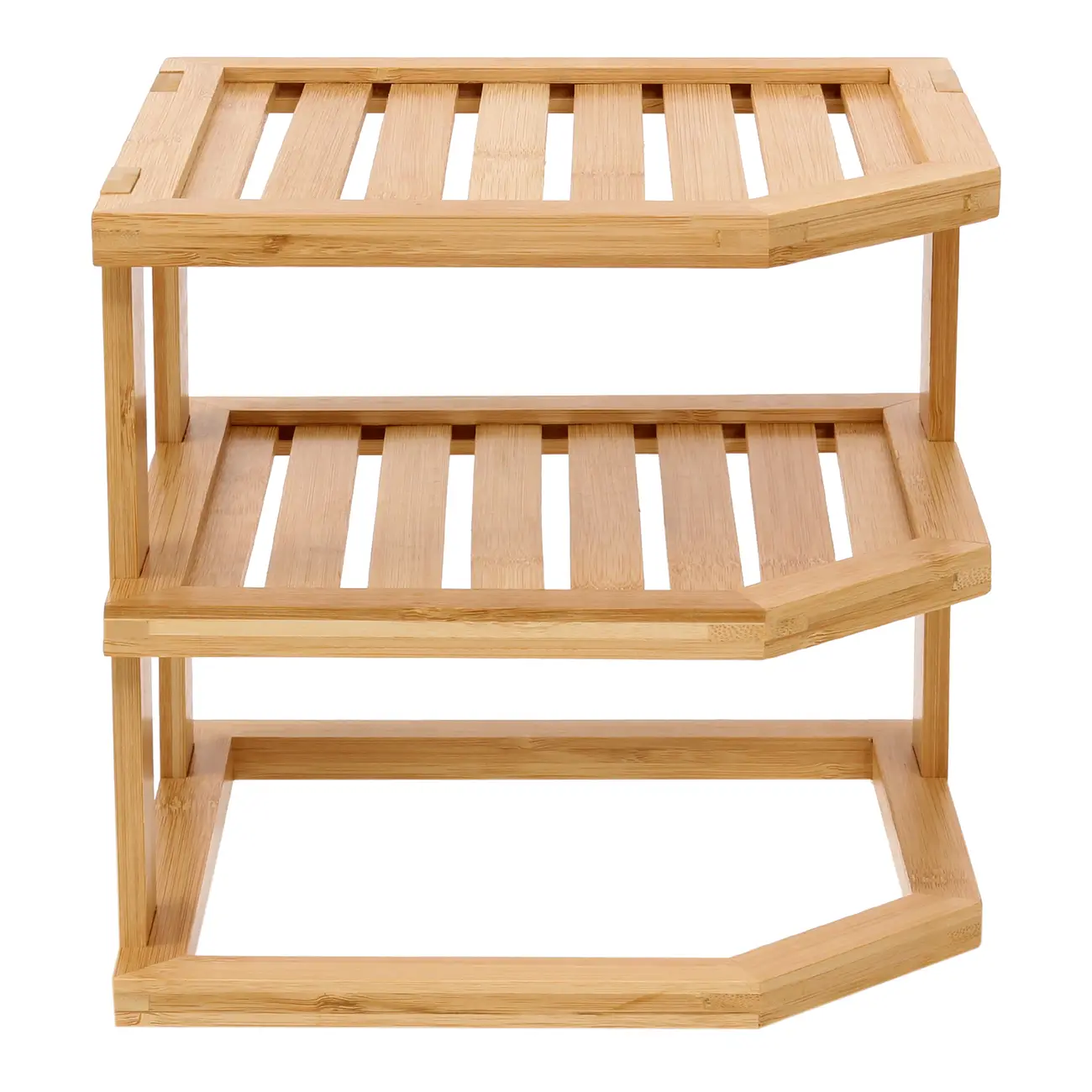 ORGANIZADOR DE PRATOS VERTICAL BAMBOO - BAMBU - Foto 2