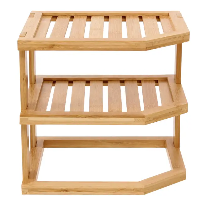 ORGANIZADOR DE PRATOS VERTICAL BAMBOO - BAMBU - Foto 2