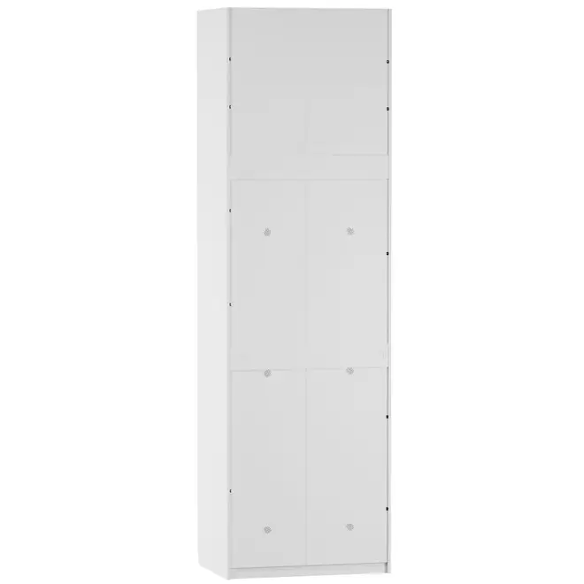 MAXIMUS GUARDA-ROUPA/SAPATEIRA 2 PORTAS 35 - BRANCO - Foto 25