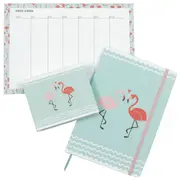 PLANNER SEMANAL FLAMIN-GO - MENTA/FLAMINGO - Foto 3
