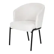 POLTRONA LALIX - PRETO/BOUCLÉ - Foto 1