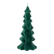 VELA ÁRVORE 19 CM BORDAR, AMAR E CELEBRAR - VERDE - Foto 1